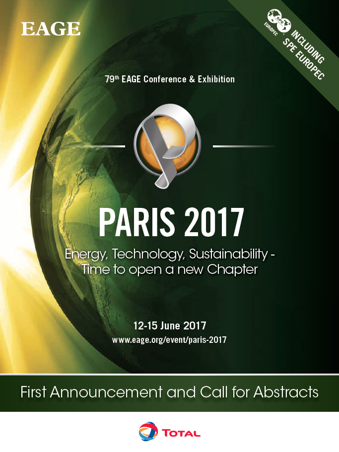 EAGE Paris 2017 First Announcement